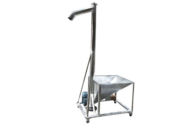 用于垂直或大傾角輸送粉狀、粒狀、非黏性的容重≤1.3t/m的干燥物料